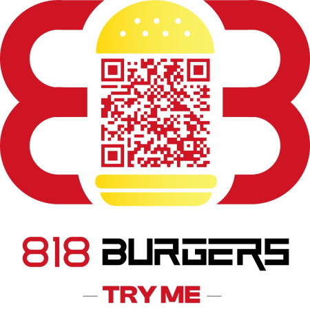 818 Burgers logo